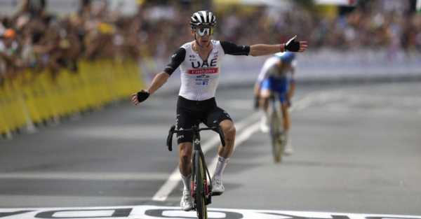 Tour de France: Adam Yates beats twin brother to opening stage win and yellow jersey