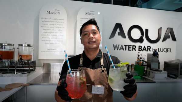 A new bar in Dubai is offering ‘gourmet water’ infused with minerals to ‘suit your mood’