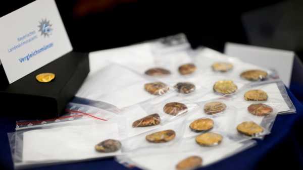 German police find melted-down gold after theft of Celtic coins, seek rest of treasure