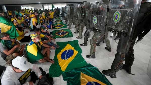 Brazil arrests 7 senior military police officers over Jan. 8 riots