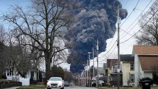 EPA weighs formal review of vinyl chloride, the toxic chemical that burned in Ohio train derailment