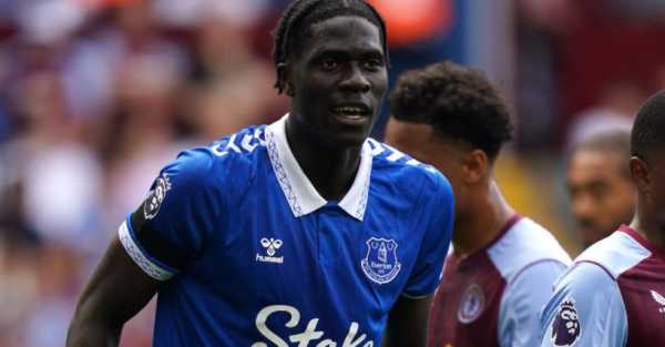 Everton condemn ‘vile’ racist abuse aimed at midfielder Amadou Onana