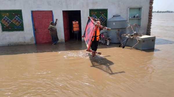 Rescuers evacuate over 100,000 people from flood-hit areas of Pakistan’s Punjab province in 3 weeks