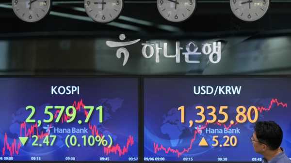 Stock market today: Asian markets are mostly lower as oil prices push higher