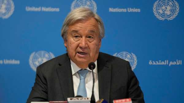 UN secretary-general has urged the Group of 20 leaders to send a strong message on climate change