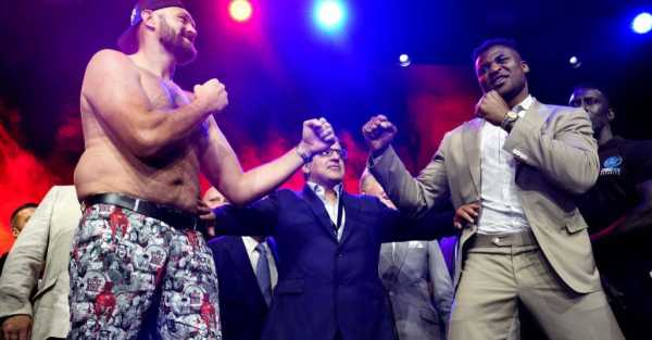 Tyson Fury considering octagon clash after facing Francis Ngannou in Riyadh bout