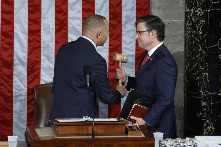 Mike Johnson voted new House speaker. 3 winners and losers from the speaker’s race.0