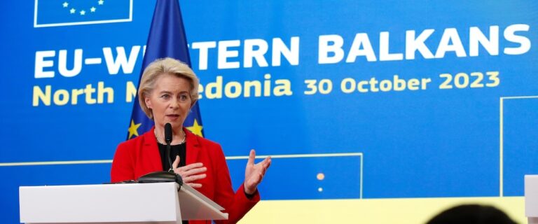 EU chief says investment plan for Western Balkan candidate members will require reforms