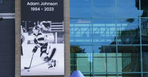 Police investigate ‘freak accident’ death of Adam Johnson in ice hockey match