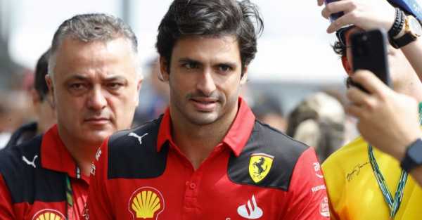 Carlos Sainz leads Ferrari one-two in Brazilian Grand Prix practice