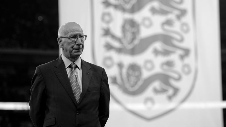 Sir Bobby Charlton: Man Utd and England legend died after accidental fall at care home, inquest hears