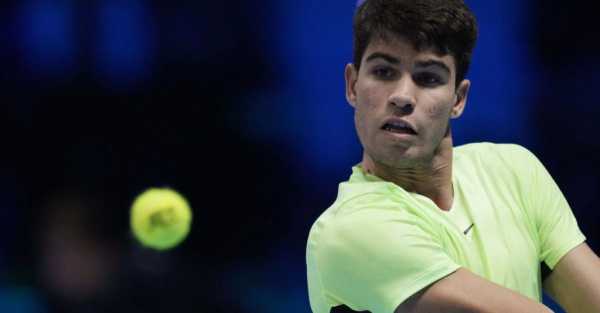 Carlos Alcaraz falls to defeat against Alexander Zverev on ATP Finals debut