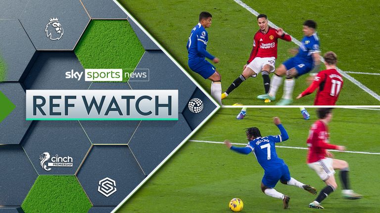 Ref Watch: Ex-Premier League referee Dermot Gallagher says Man Utd awarded ‘modern-day penalty’ against Chelsea