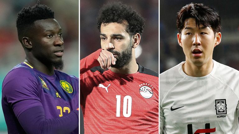 Which Premier League players will miss January action through the Africa Cup of Nations and the Asia Cup?