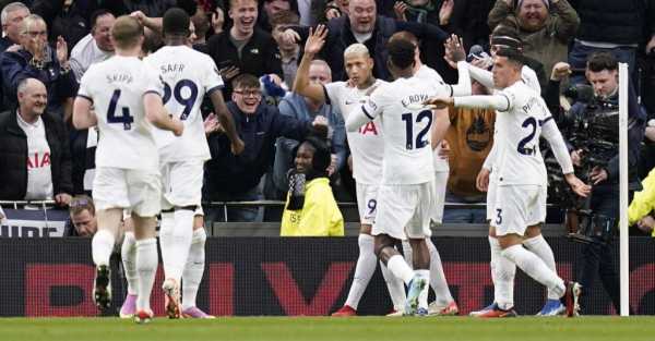 Richarlison sets Tottenham on their way to hard-fought win over old club Everton