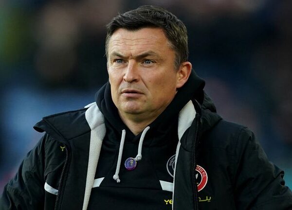 Paul Heckingbottom expected to be sacked by Sheffield United after Premier League defeat to Burnley