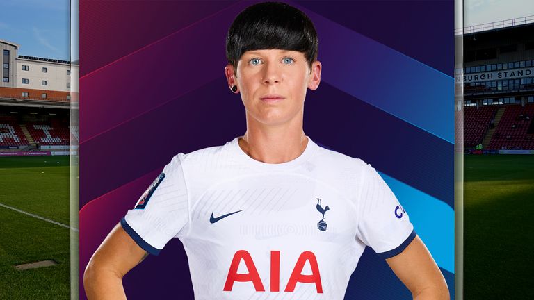 Ashleigh Neville exclusive: How Tottenham and WSL stalwart continues to evolve ahead of Man Utd clash live on Sky Sports