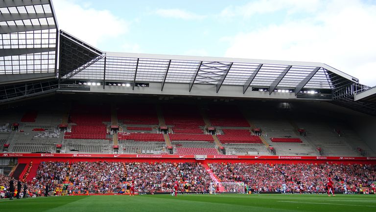 Liverpool vs Man Utd: Reds set to have record Anfield attendance against Manchester United on Sunday, live on Sky Sports