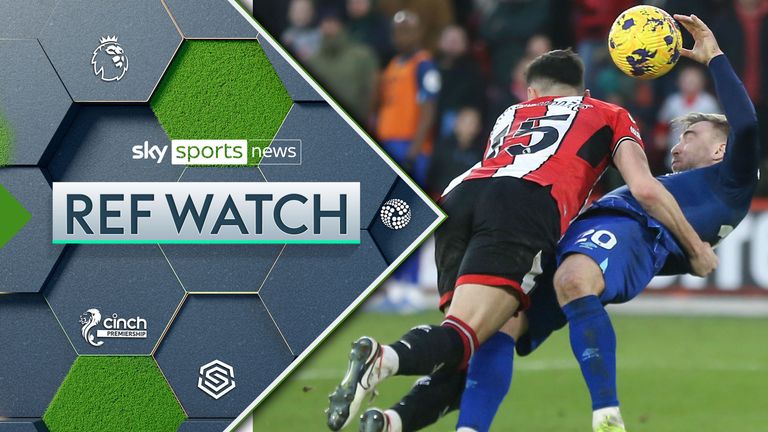 Ref Watch: Dermot Gallagher analyses Jarrod Bowen penalty, Ivan Toney free-kick and more from the Premier League