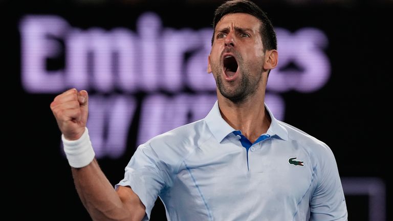 Australian Open: Novak Djokovic battles past teenage qualifier Dino Prizmic in Melbourne