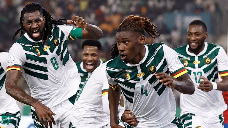 AFCON 2023: Cameroon come from behind to beat Gambia in Cup of Nations classic