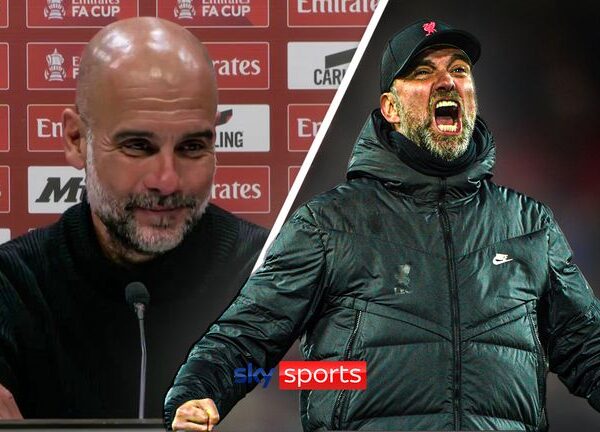 Jurgen Klopp: Pep Guardiola says he will sleep better when Liverpool manager leaves – but claims German will be back