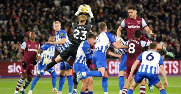West Ham and Brighton serve up a drab stalemate