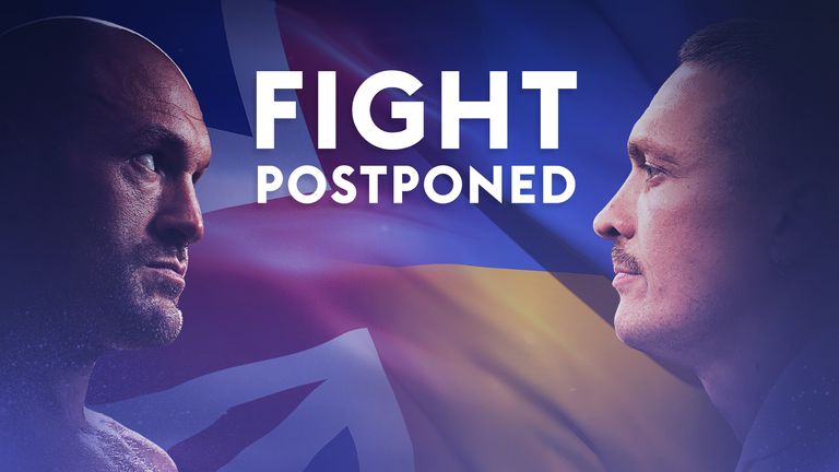 Tyson Fury vs Oleksandr Usyk: Heavyweight fight rescheduled for May 18 after Brit suffered cut in sparring
