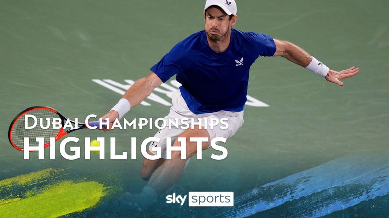 Dubai Duty Free Tennis Championships: Andy Murray vows to fight on for ‘last few months’ after defeating Denis Shapovalov