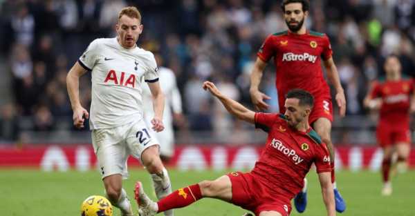 Dejan Kulusevski unhappy with Tottenham’s defensive discipline against Wolves