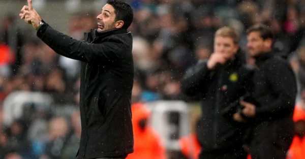 Mikel Arteta believes refereeing has improved since his outburst at Newcastle