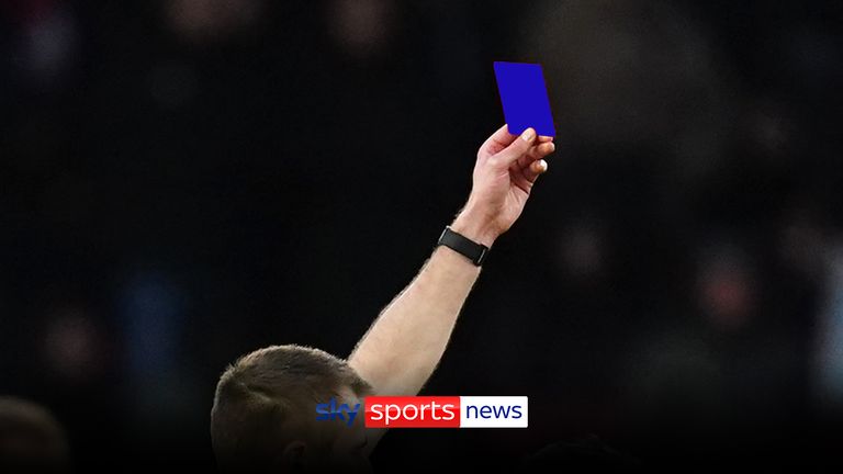 IFAB delays plans to publish details of blue card and sin-bin trials until March