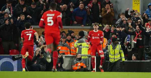 Conor Bradley stars as Liverpool brush aside Chelsea to restore five-point lead