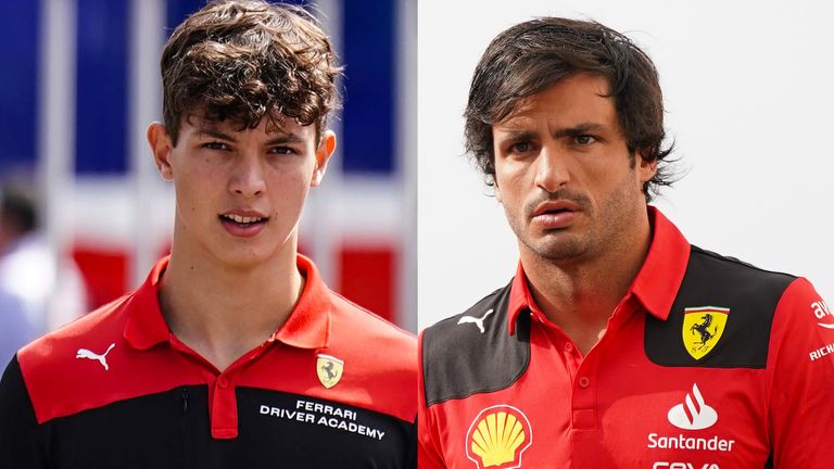 Oliver Bearman: British teenager replaces Carlos Sainz at Ferrari for Saudi Grand Prix as Spaniard undergoes surgery