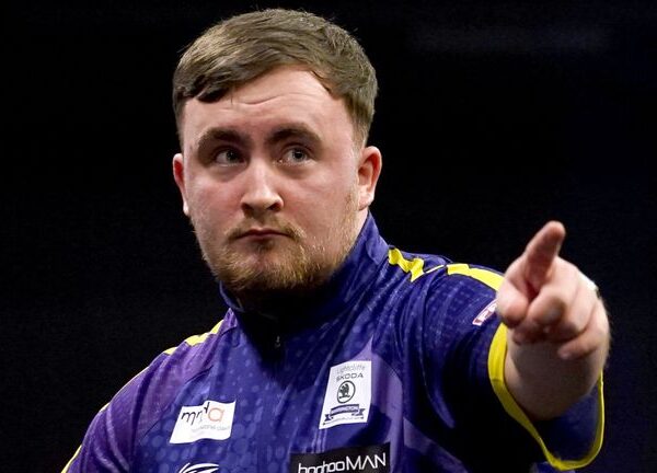 Luke Littler through to UK Open quarter-finals after beating Dave Chisnall as he chases first major PDC title