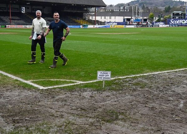 Dundee vs Rangers postponed: Scottish Premiership clash called off due to heavy rain around Dens Park