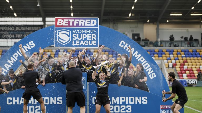 Women’s Super League to be shown live on Sky Sports, starting with St Helens vs Leeds Rhinos