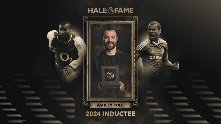 Ashley Cole: Ex-Arsenal and Chelsea defender inducted into Premier League Hall of Fame
