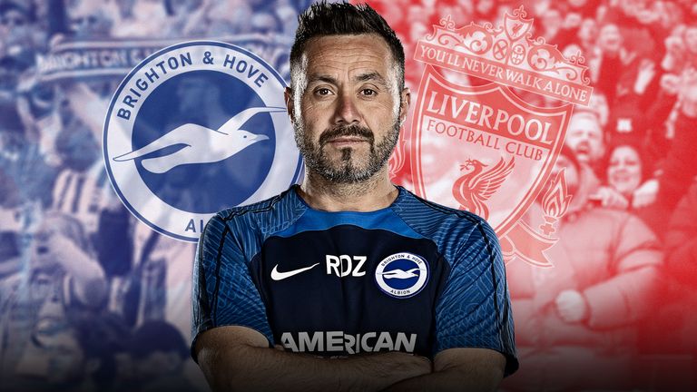 Roberto De Zerbi: Brighton boss is playing beautiful and brilliant football – do Liverpool dare to go there?