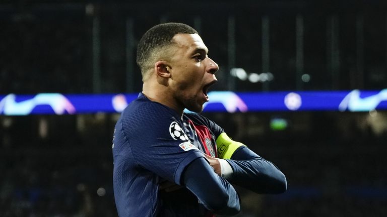 Real Sociedad 1-2 PSG (agg 1-4): Kylian Mbappe double sees visitors safely into quarter-finals