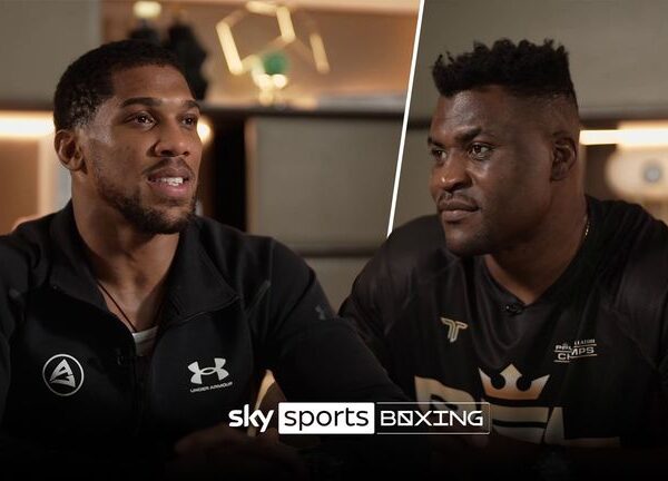 Anthony Joshua vs Francis Ngannou: AJ says former UFC champion is not a ‘gimmick’ opponent and believes he beat Tyson Fury
