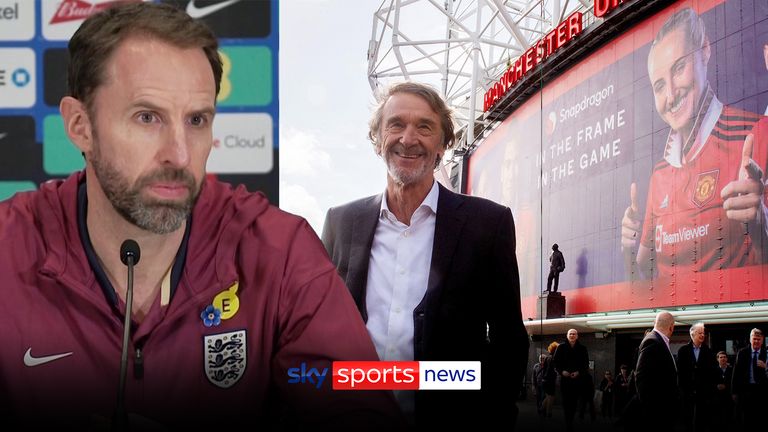 Gareth Southgate says he won’t speak to clubs about jobs before Euro 2024 amid links to Manchester United