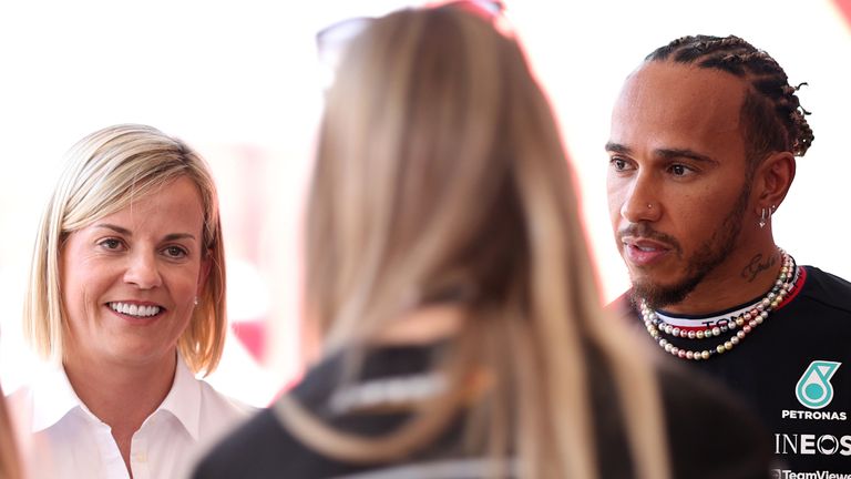 Lewis Hamilton backs Susie Wolff legal action against FIA and criticises F1’s governing body over ‘transparency’