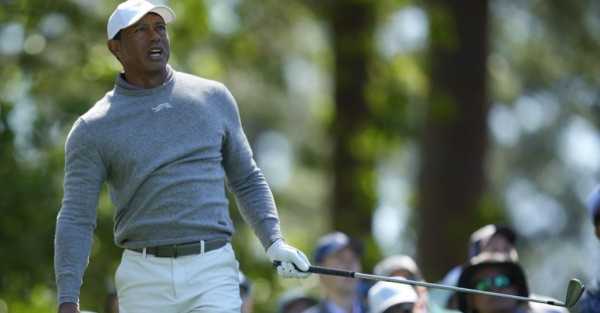 Tiger Woods faces fight to make Masters cut as Max Homa takes outright lead