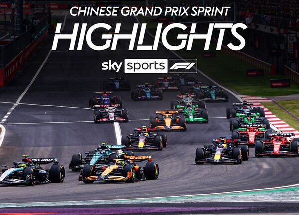 Chinese GP Sprint: Max Verstappen beats Lewis Hamilton to win as Fernando Alonso retires from dramatic contest