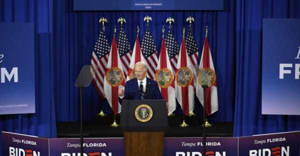 Biden blames Trump for Florida’s six-week abortion ban
