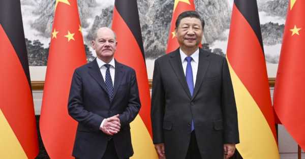 German Chancellor Olaf Scholz presses China on Russia’s invasion of Ukraine