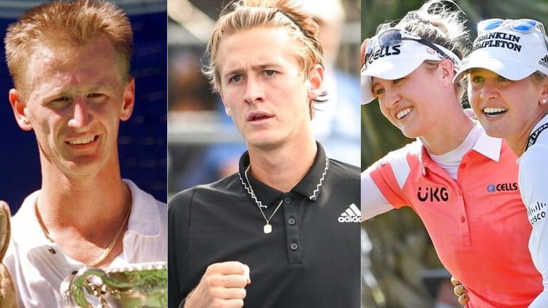 Seb Korda: Tennis star hopes to follow in his golfing sister, Nelly’s footsteps, by winning major title