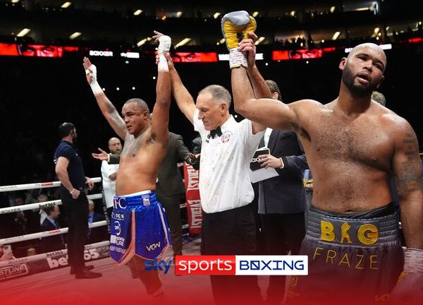 Frazer Clarke thought Fabio Wardley’s corner were about to pull him out of British heavyweight title fight