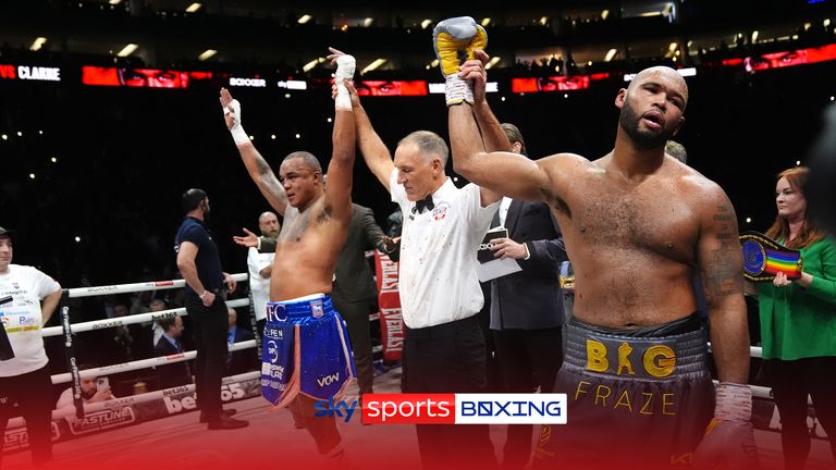 Frazer Clarke thought Fabio Wardley’s corner were about to pull him out of British heavyweight title fight